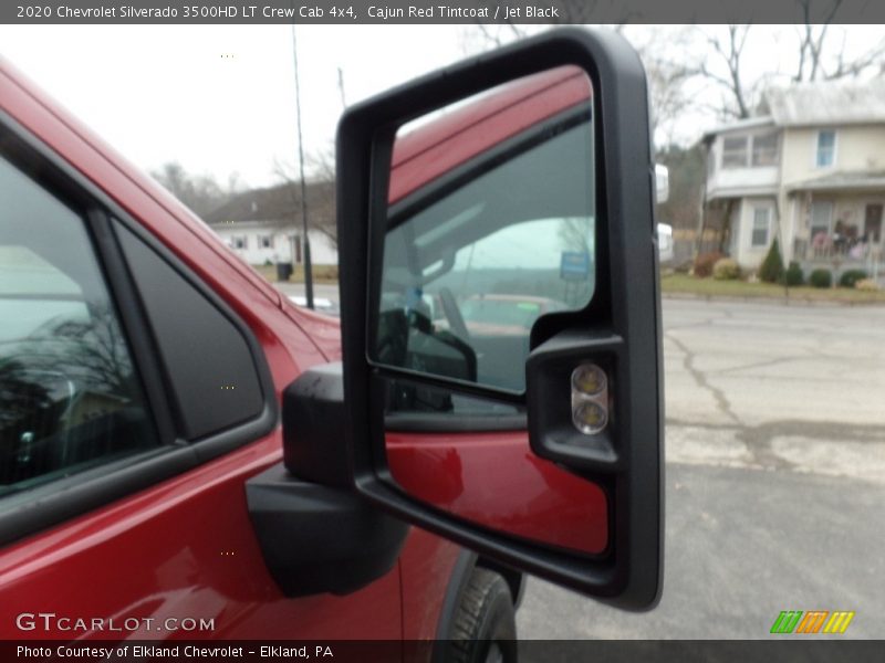 Cajun Red Tintcoat / Jet Black 2020 Chevrolet Silverado 3500HD LT Crew Cab 4x4