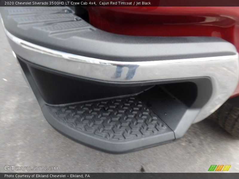 Cajun Red Tintcoat / Jet Black 2020 Chevrolet Silverado 3500HD LT Crew Cab 4x4