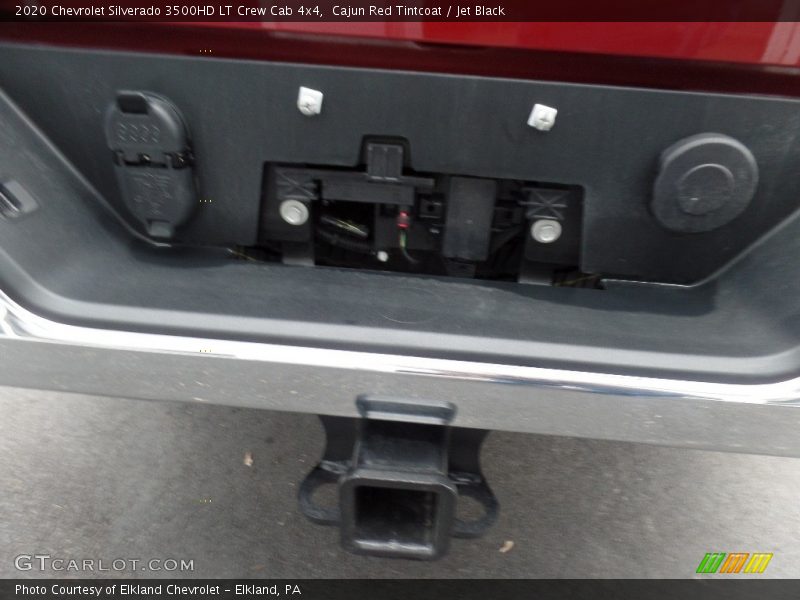 Cajun Red Tintcoat / Jet Black 2020 Chevrolet Silverado 3500HD LT Crew Cab 4x4