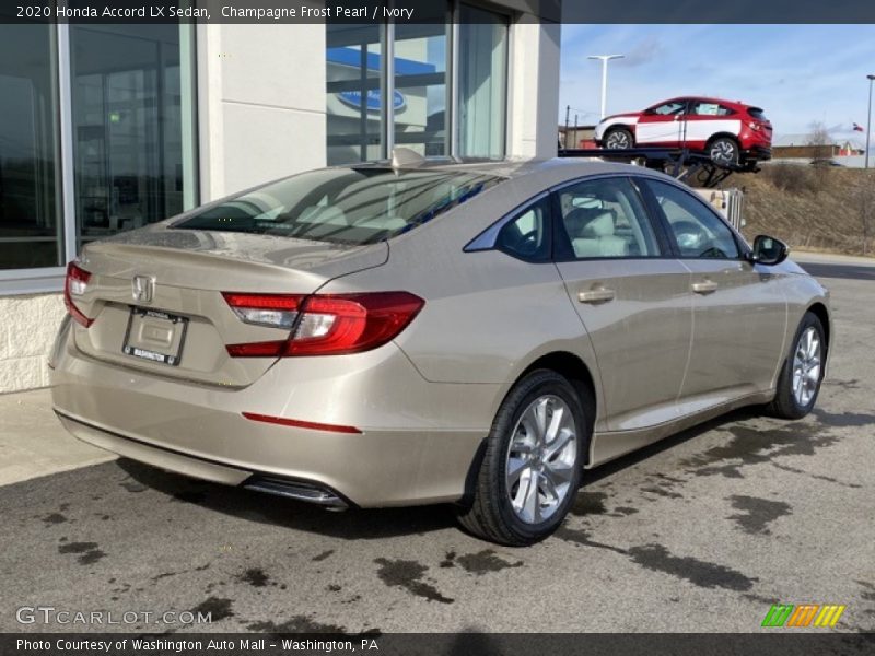 Champagne Frost Pearl / Ivory 2020 Honda Accord LX Sedan