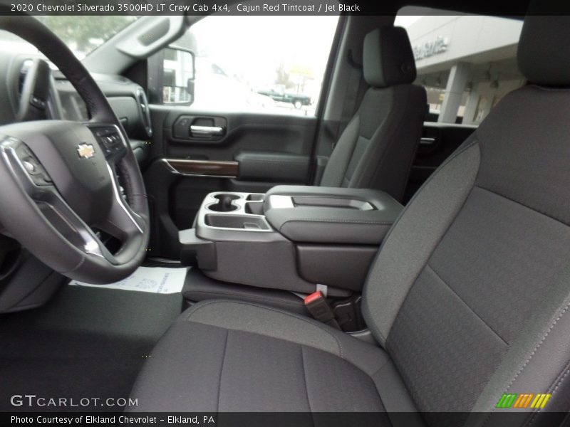 Cajun Red Tintcoat / Jet Black 2020 Chevrolet Silverado 3500HD LT Crew Cab 4x4