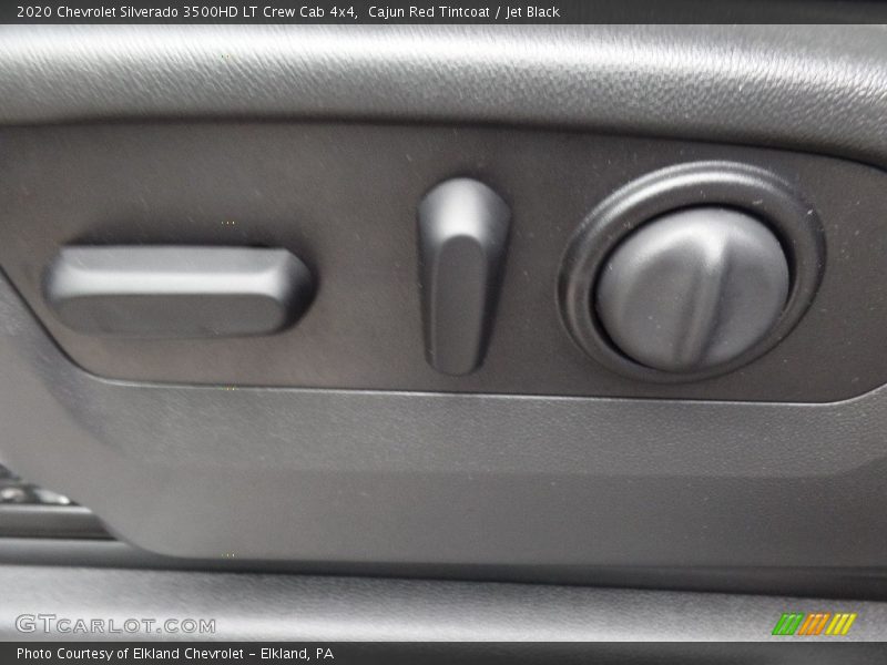 Cajun Red Tintcoat / Jet Black 2020 Chevrolet Silverado 3500HD LT Crew Cab 4x4