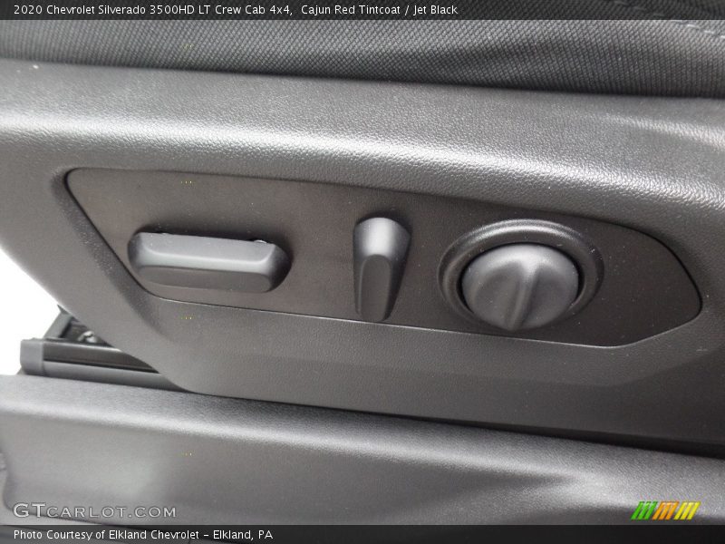 Cajun Red Tintcoat / Jet Black 2020 Chevrolet Silverado 3500HD LT Crew Cab 4x4