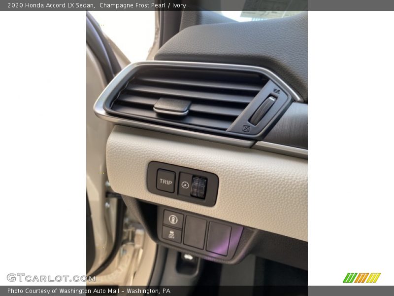 Champagne Frost Pearl / Ivory 2020 Honda Accord LX Sedan