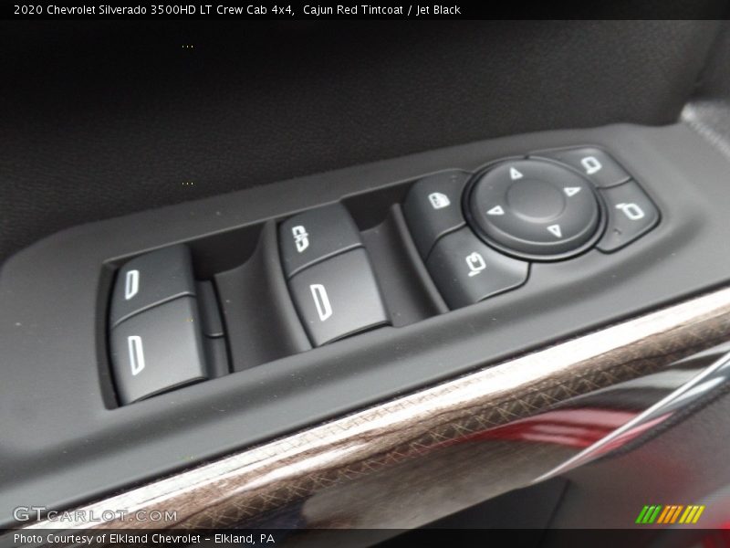 Cajun Red Tintcoat / Jet Black 2020 Chevrolet Silverado 3500HD LT Crew Cab 4x4