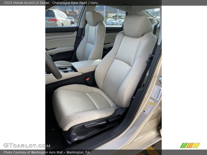 Champagne Frost Pearl / Ivory 2020 Honda Accord LX Sedan