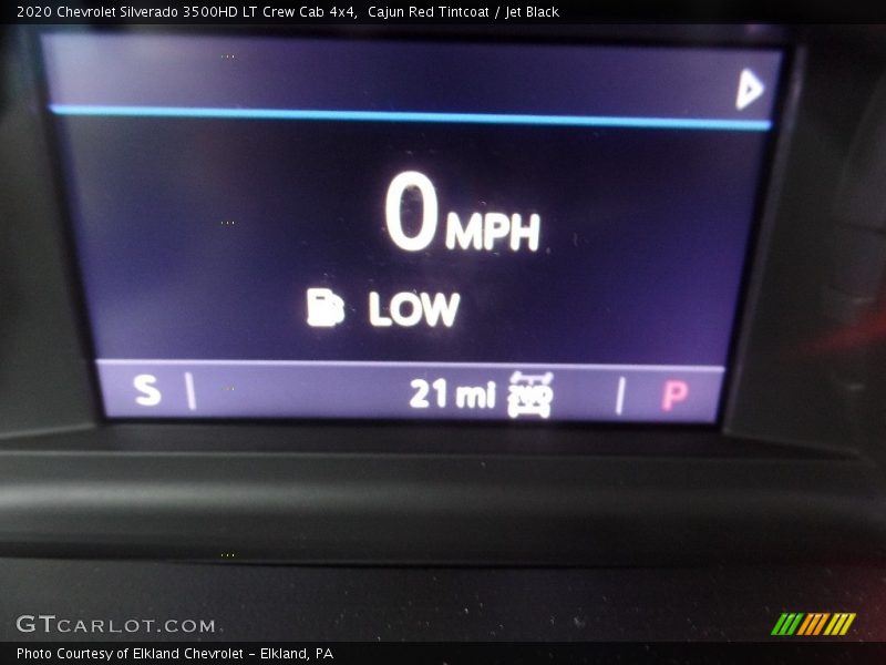 Cajun Red Tintcoat / Jet Black 2020 Chevrolet Silverado 3500HD LT Crew Cab 4x4