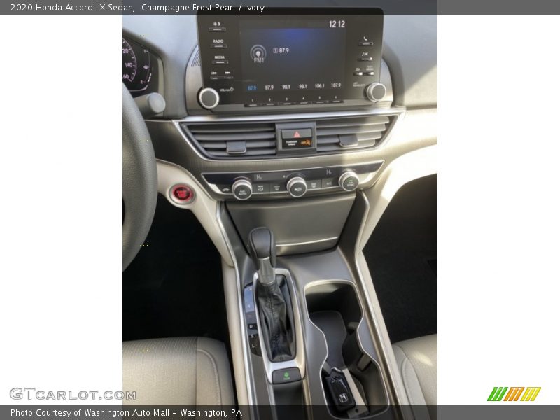 Champagne Frost Pearl / Ivory 2020 Honda Accord LX Sedan