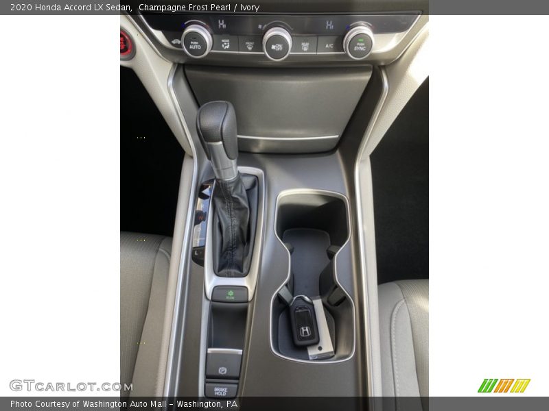 Champagne Frost Pearl / Ivory 2020 Honda Accord LX Sedan