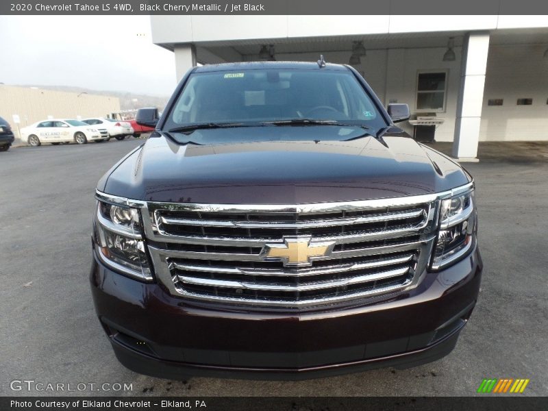 Black Cherry Metallic / Jet Black 2020 Chevrolet Tahoe LS 4WD