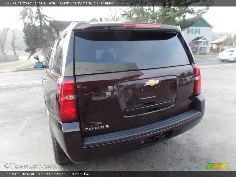 Black Cherry Metallic / Jet Black 2020 Chevrolet Tahoe LS 4WD
