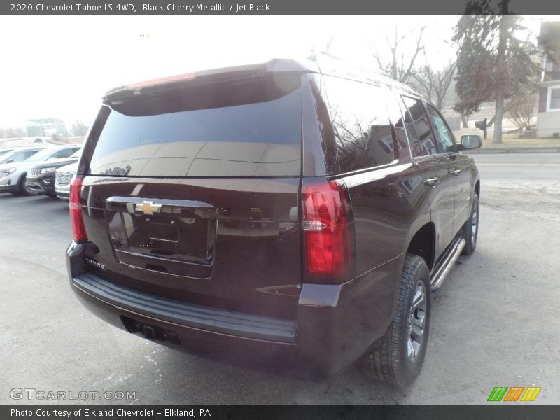 Black Cherry Metallic / Jet Black 2020 Chevrolet Tahoe LS 4WD