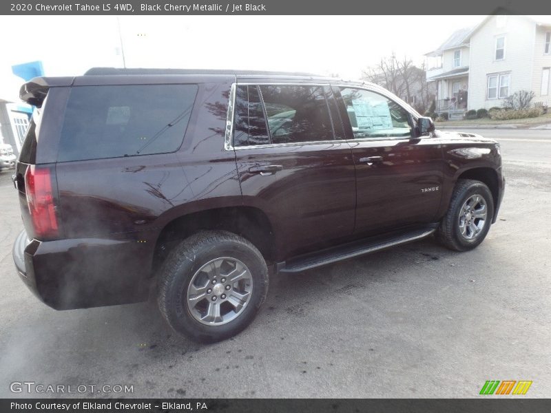 Black Cherry Metallic / Jet Black 2020 Chevrolet Tahoe LS 4WD