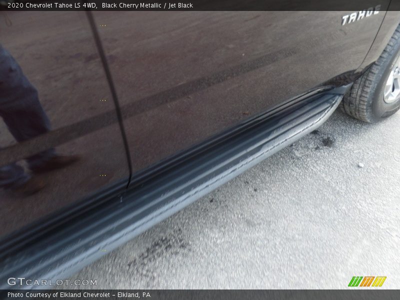 Black Cherry Metallic / Jet Black 2020 Chevrolet Tahoe LS 4WD