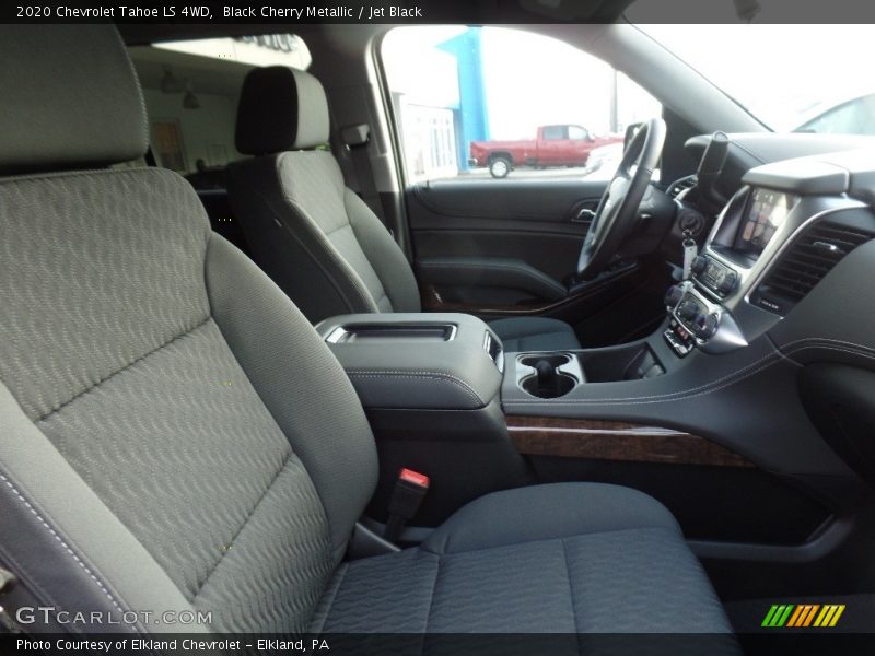Black Cherry Metallic / Jet Black 2020 Chevrolet Tahoe LS 4WD
