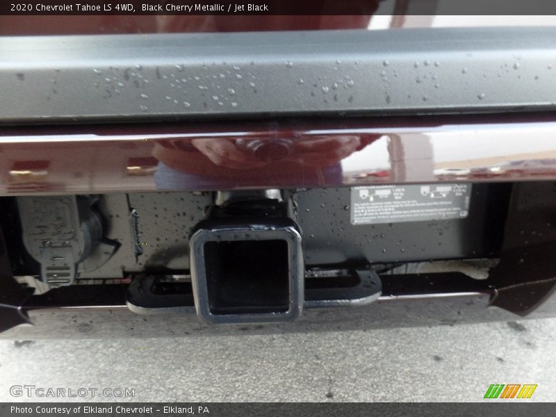 Black Cherry Metallic / Jet Black 2020 Chevrolet Tahoe LS 4WD