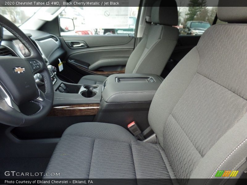Black Cherry Metallic / Jet Black 2020 Chevrolet Tahoe LS 4WD