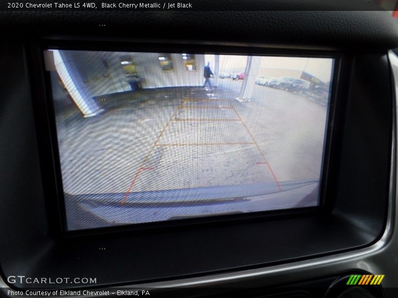 Black Cherry Metallic / Jet Black 2020 Chevrolet Tahoe LS 4WD