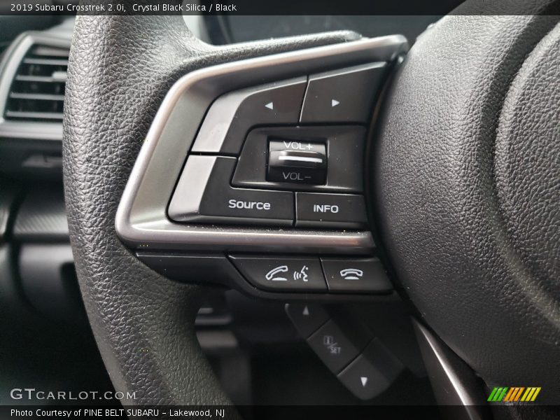 Crystal Black Silica / Black 2019 Subaru Crosstrek 2.0i