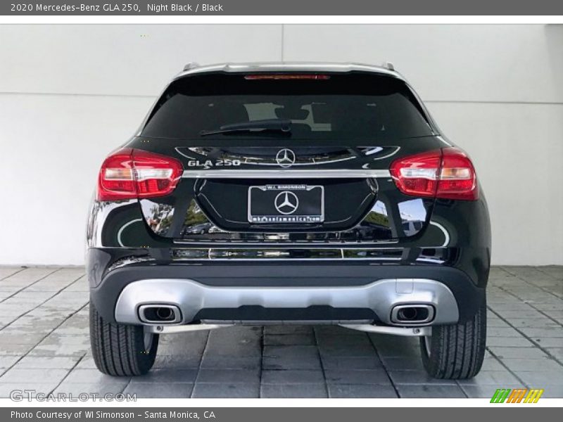 Night Black / Black 2020 Mercedes-Benz GLA 250