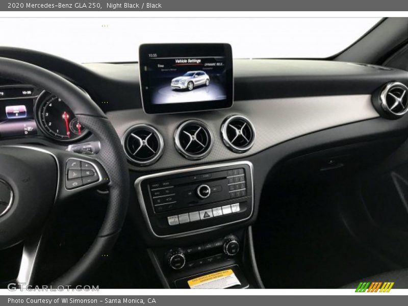 Night Black / Black 2020 Mercedes-Benz GLA 250
