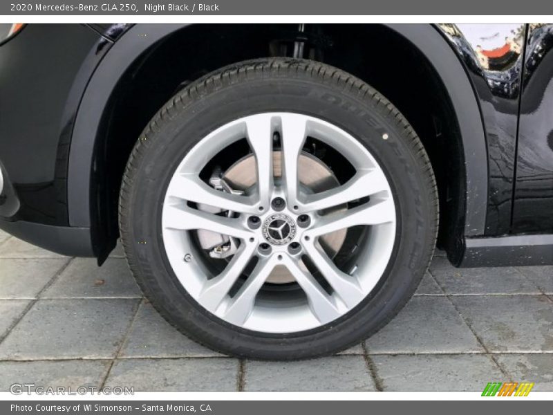 Night Black / Black 2020 Mercedes-Benz GLA 250