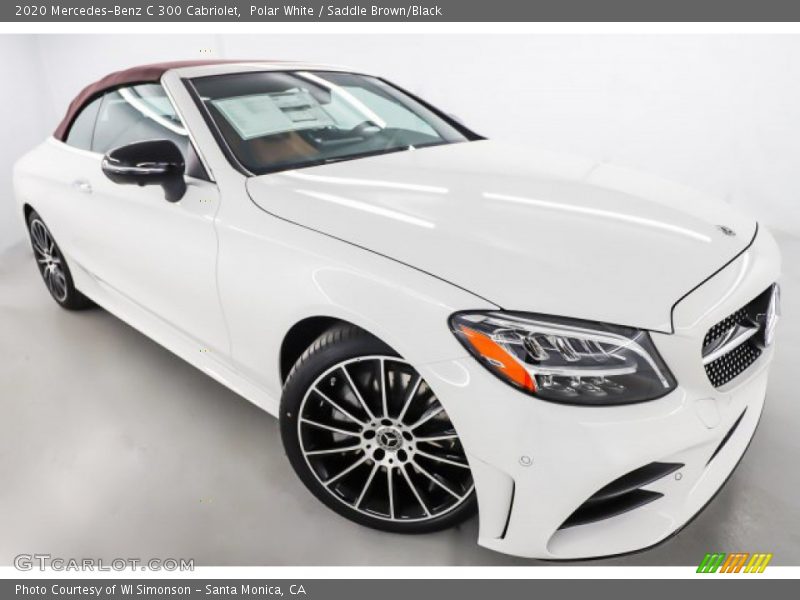 Front 3/4 View of 2020 C 300 Cabriolet