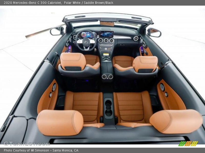  2020 C 300 Cabriolet Saddle Brown/Black Interior