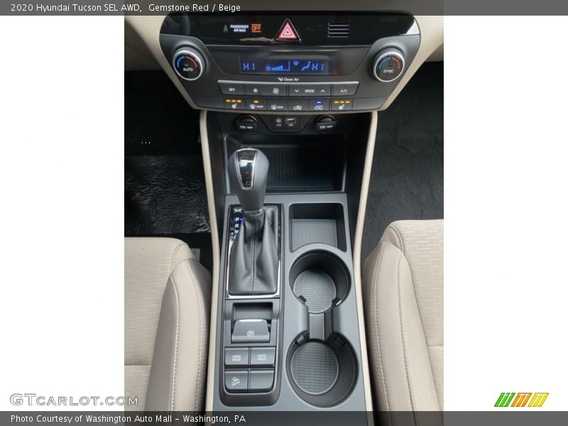 Gemstone Red / Beige 2020 Hyundai Tucson SEL AWD