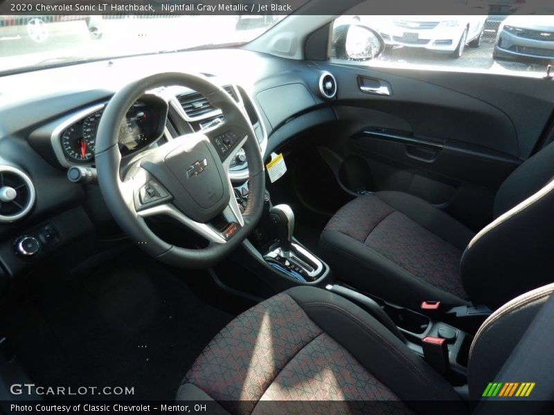 Nightfall Gray Metallic / Jet Black 2020 Chevrolet Sonic LT Hatchback