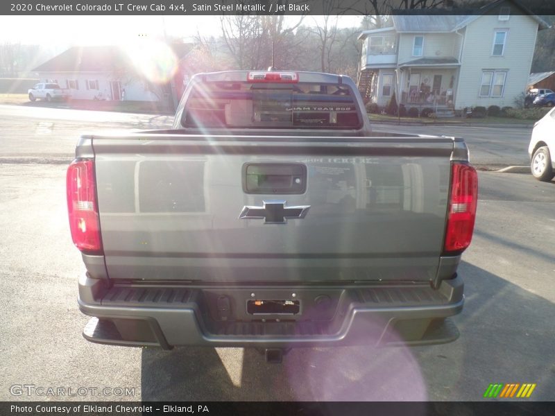 Satin Steel Metallic / Jet Black 2020 Chevrolet Colorado LT Crew Cab 4x4