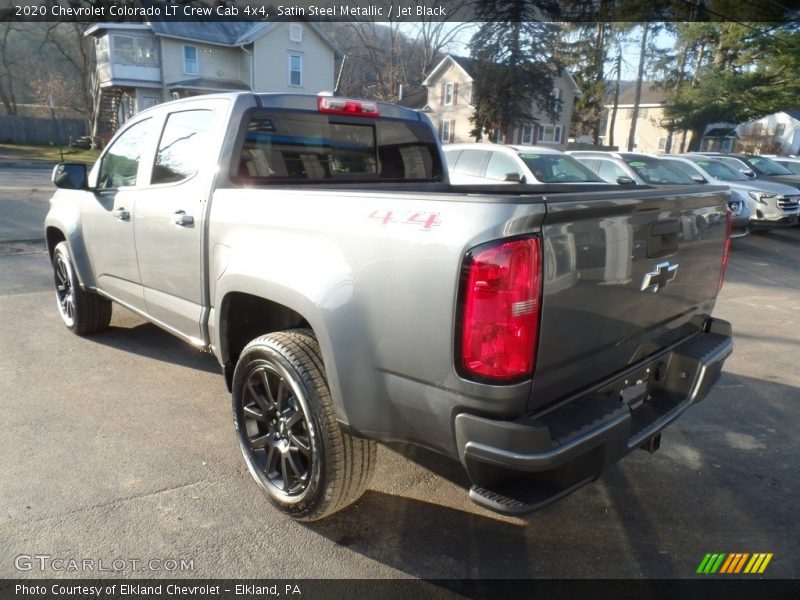 Satin Steel Metallic / Jet Black 2020 Chevrolet Colorado LT Crew Cab 4x4