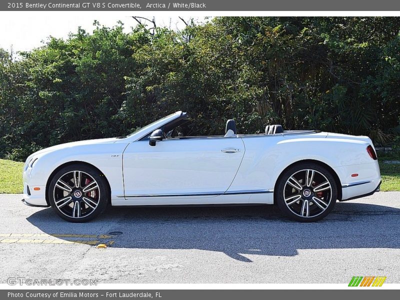  2015 Continental GT V8 S Convertible Arctica