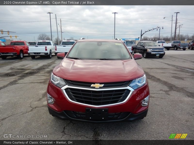 Cajun Red Tintcoat / Jet Black 2020 Chevrolet Equinox LT AWD