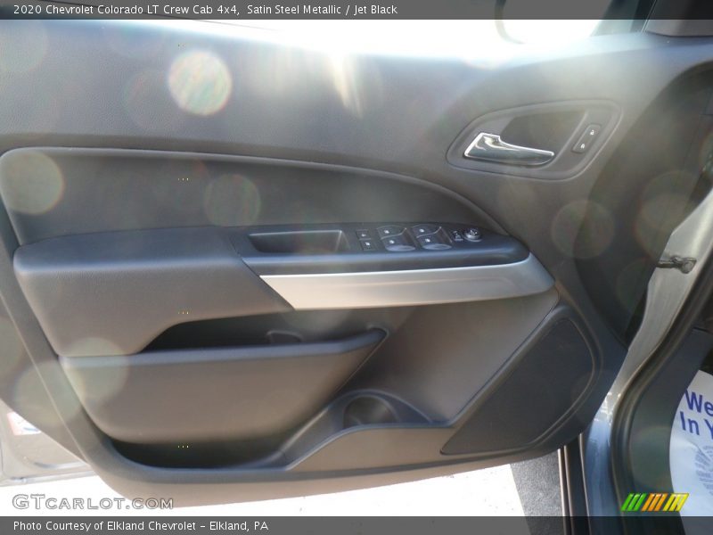 Satin Steel Metallic / Jet Black 2020 Chevrolet Colorado LT Crew Cab 4x4