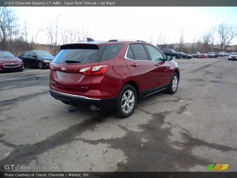 Cajun Red Tintcoat / Jet Black 2020 Chevrolet Equinox LT AWD