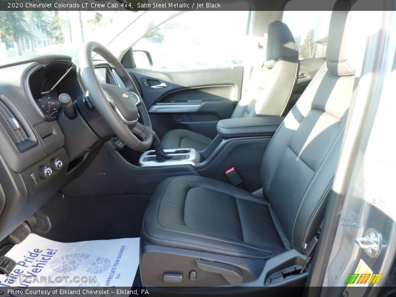 Satin Steel Metallic / Jet Black 2020 Chevrolet Colorado LT Crew Cab 4x4