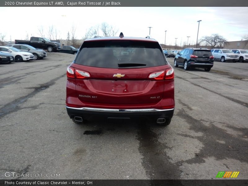Cajun Red Tintcoat / Jet Black 2020 Chevrolet Equinox LT AWD