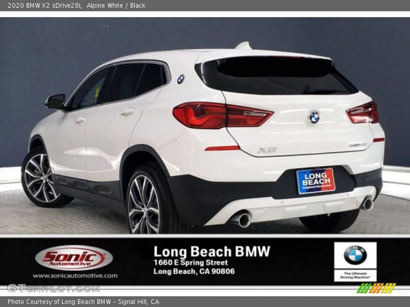 Alpine White / Black 2020 BMW X2 sDrive28i
