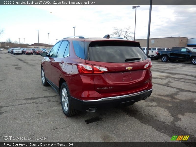 Cajun Red Tintcoat / Jet Black 2020 Chevrolet Equinox LT AWD