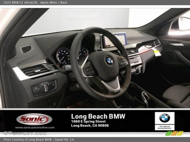 Alpine White / Black 2020 BMW X2 sDrive28i
