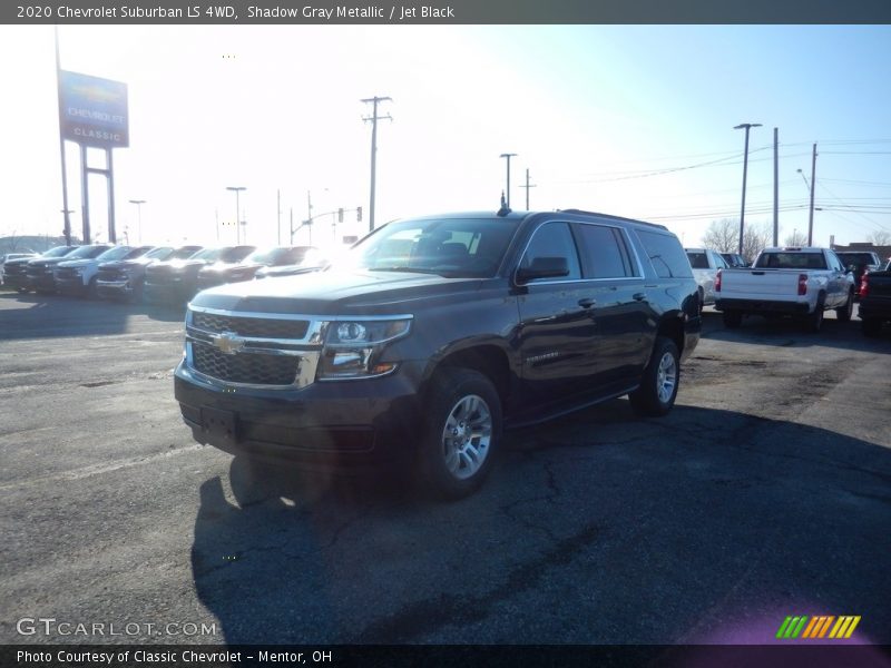 Shadow Gray Metallic / Jet Black 2020 Chevrolet Suburban LS 4WD