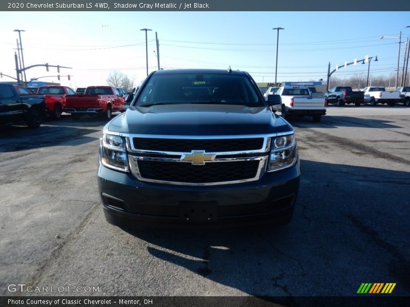 Shadow Gray Metallic / Jet Black 2020 Chevrolet Suburban LS 4WD