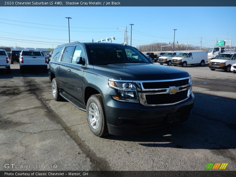 Shadow Gray Metallic / Jet Black 2020 Chevrolet Suburban LS 4WD