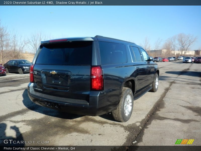 Shadow Gray Metallic / Jet Black 2020 Chevrolet Suburban LS 4WD