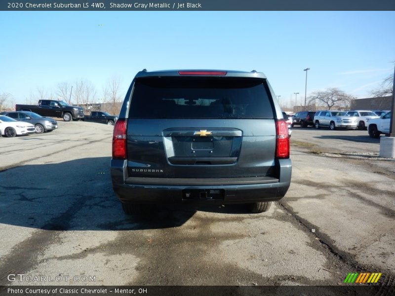 Shadow Gray Metallic / Jet Black 2020 Chevrolet Suburban LS 4WD