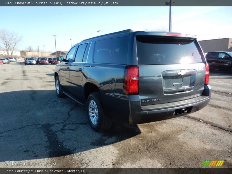 Shadow Gray Metallic / Jet Black 2020 Chevrolet Suburban LS 4WD