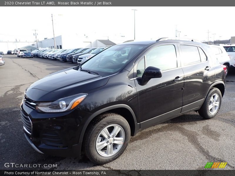 Mosaic Black Metallic / Jet Black 2020 Chevrolet Trax LT AWD