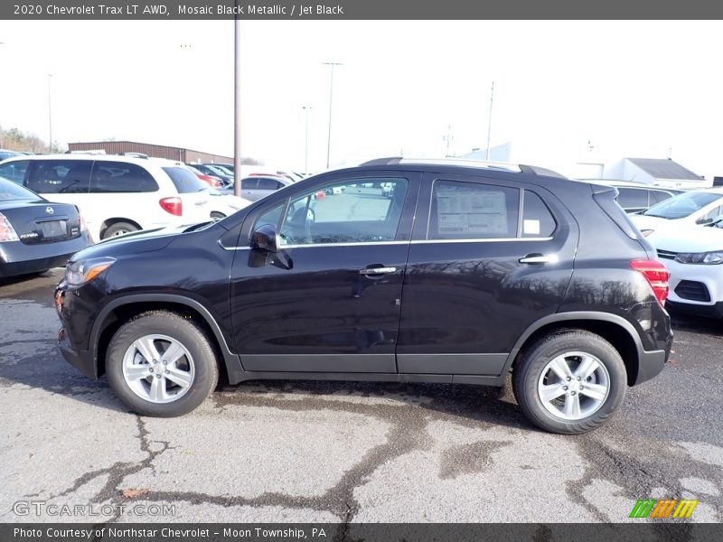 Mosaic Black Metallic / Jet Black 2020 Chevrolet Trax LT AWD
