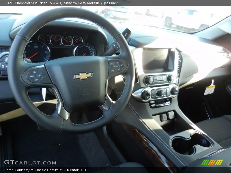 Shadow Gray Metallic / Jet Black 2020 Chevrolet Suburban LS 4WD